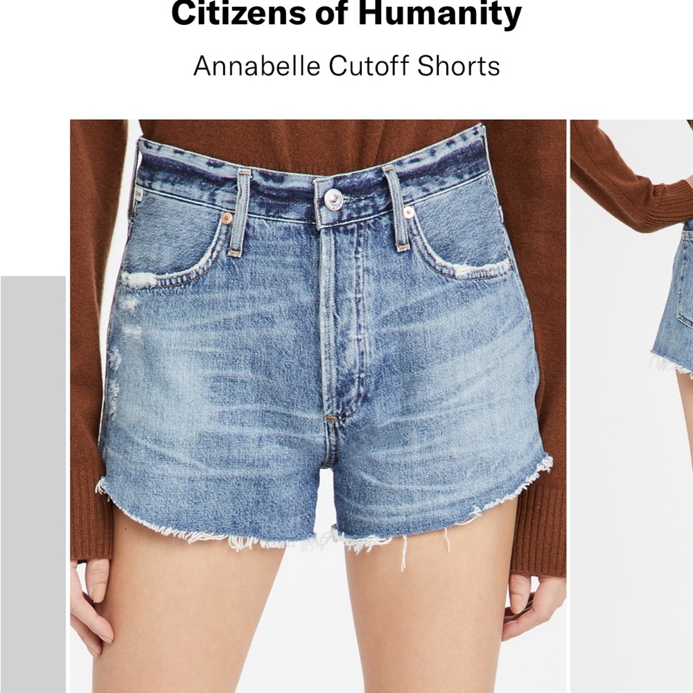 Citizens of Humanity Annabelle Short, size 26